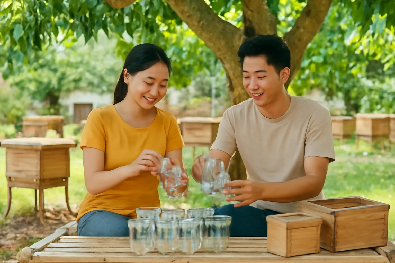 Sổ thu chi trại ong dú: chia khoản để biết lãi thật